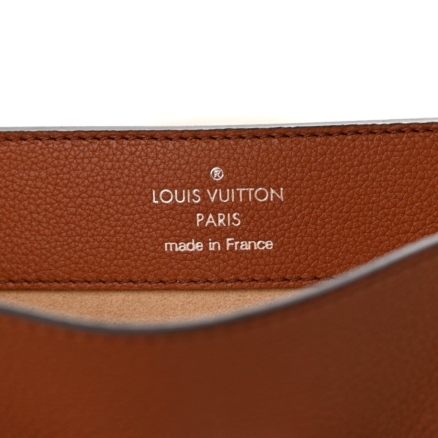 Soft Calfskin Lockme Ever Caramel Creme Black