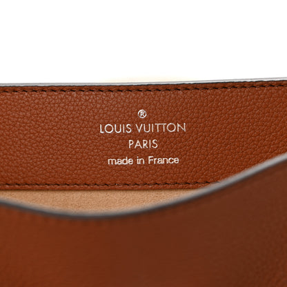 Louis Vuitton Soft Calfskin Lockme Ever Caramel Creme Black 6 of 11