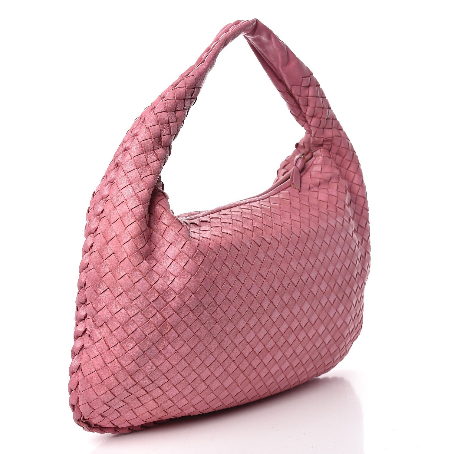 Bottega Veneta Nappa Intrecciato Medium Veneta Hobo Petal