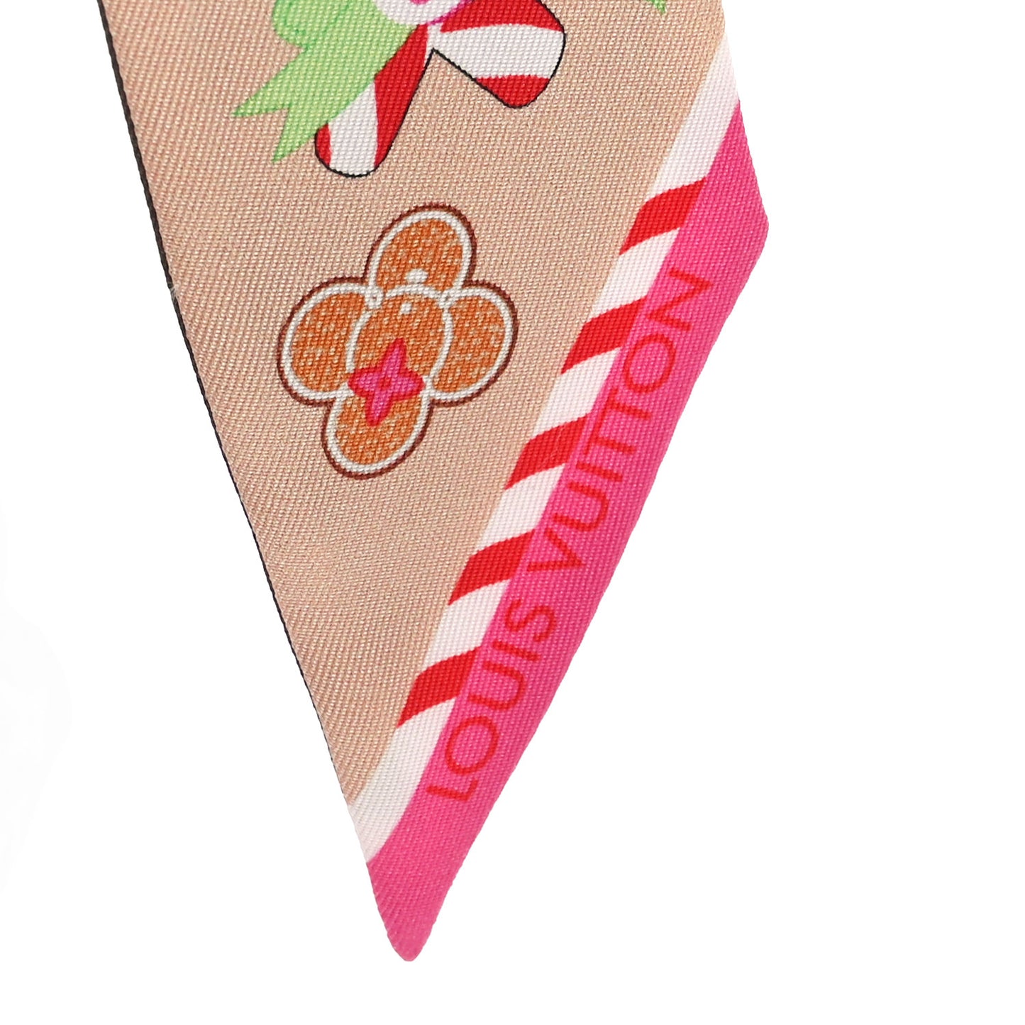 Silk Monogram 2024 Christmas Animation Vivienne BB Bandeau Brown