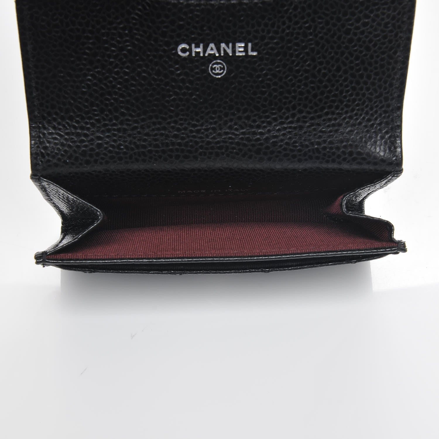 Chanel Caviar Quilted Flap Card Holder Black 5 of 8
