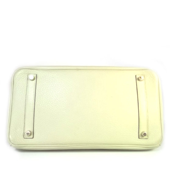 Taurillon Clemence Birkin 35 Vert Pale Green