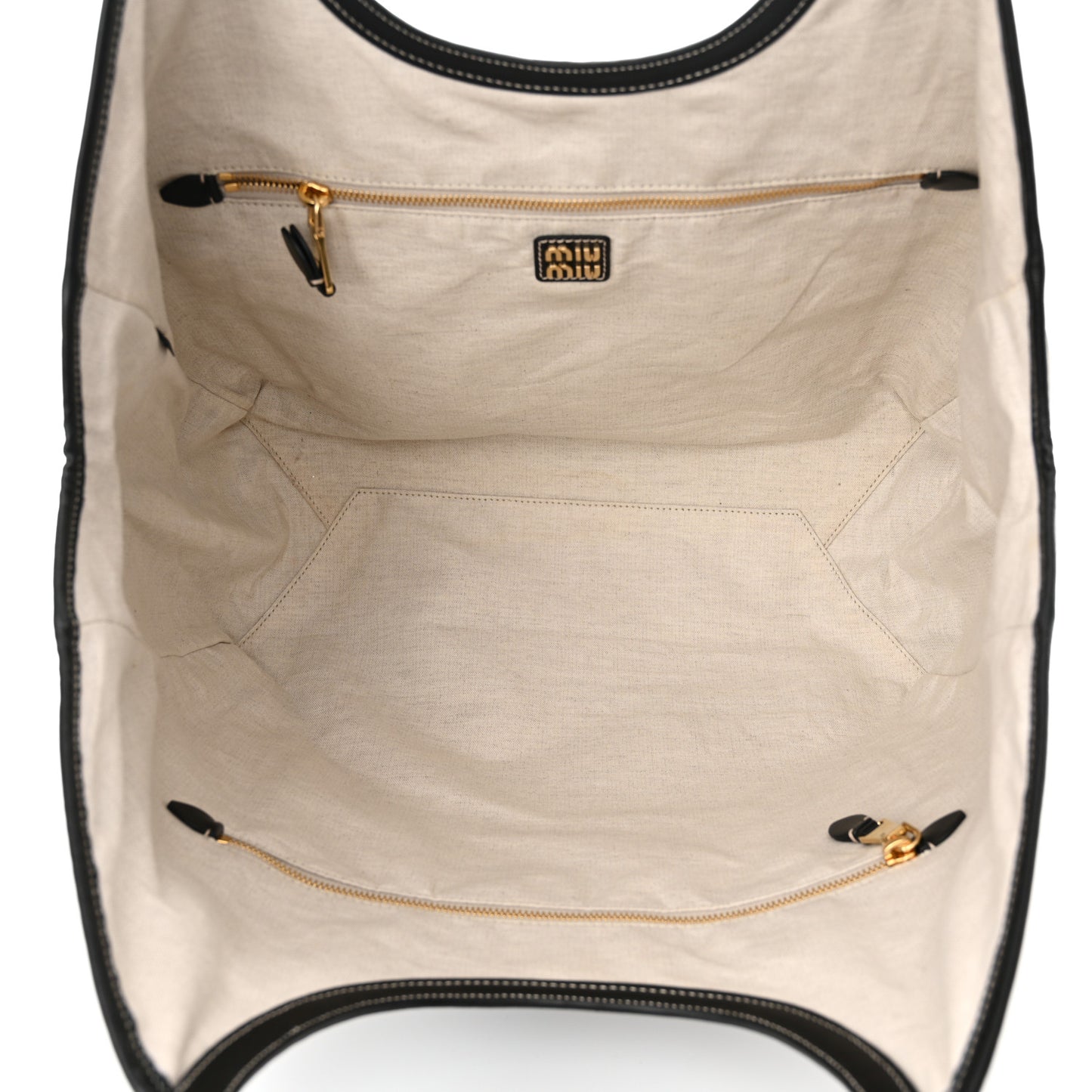 Nappa Large Ivy Tote Bag Black