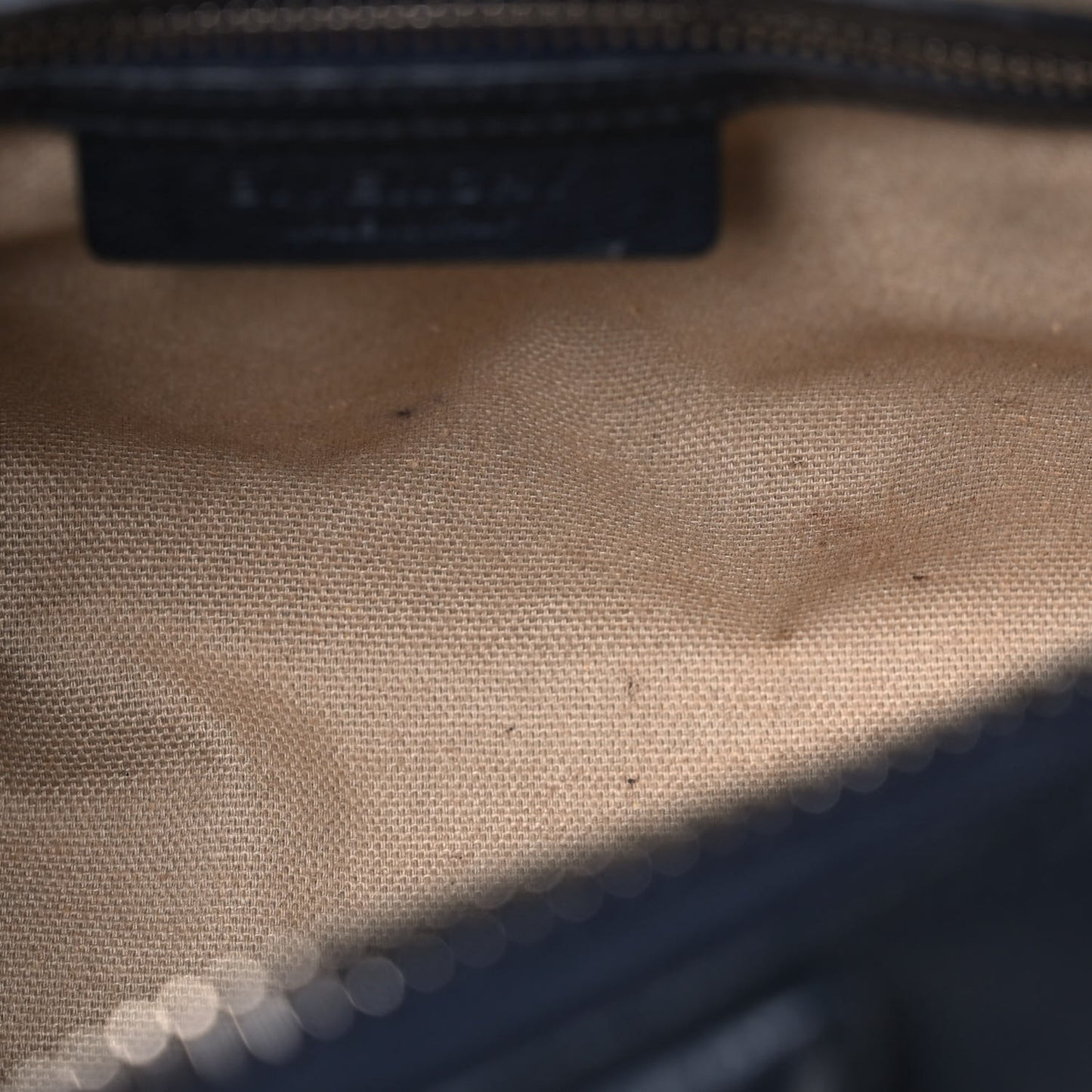 Sugar Goatskin Mini Antigona Navy