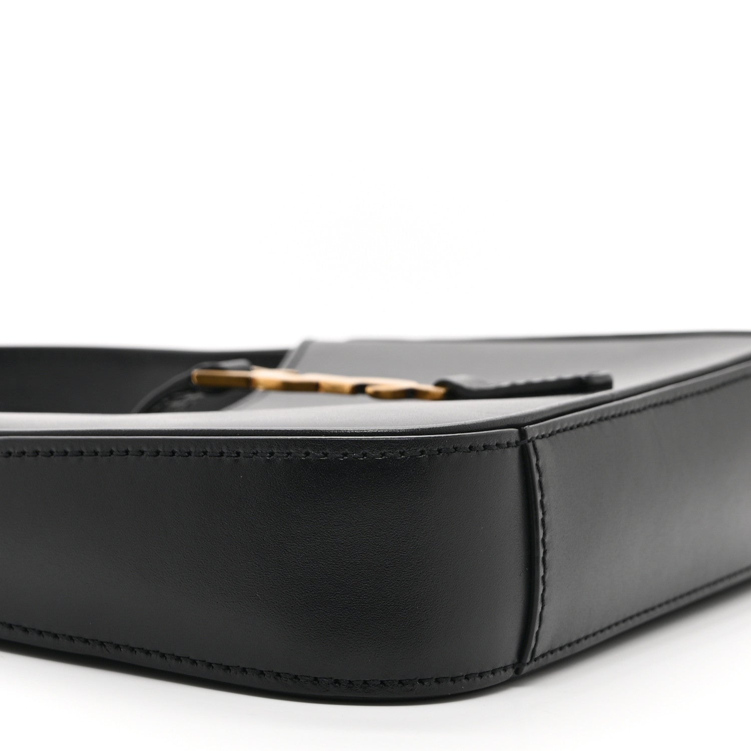 Saint Laurent Smooth Calfskin Le 5 A 7 Mini Hobo Black 9 of 10