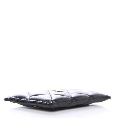 Chanel Lambskin Quilted Card Holder Black 4 of 10