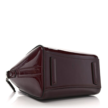 Givenchy Patent Calfskin Mini Antigona Burgundy 4 of 12