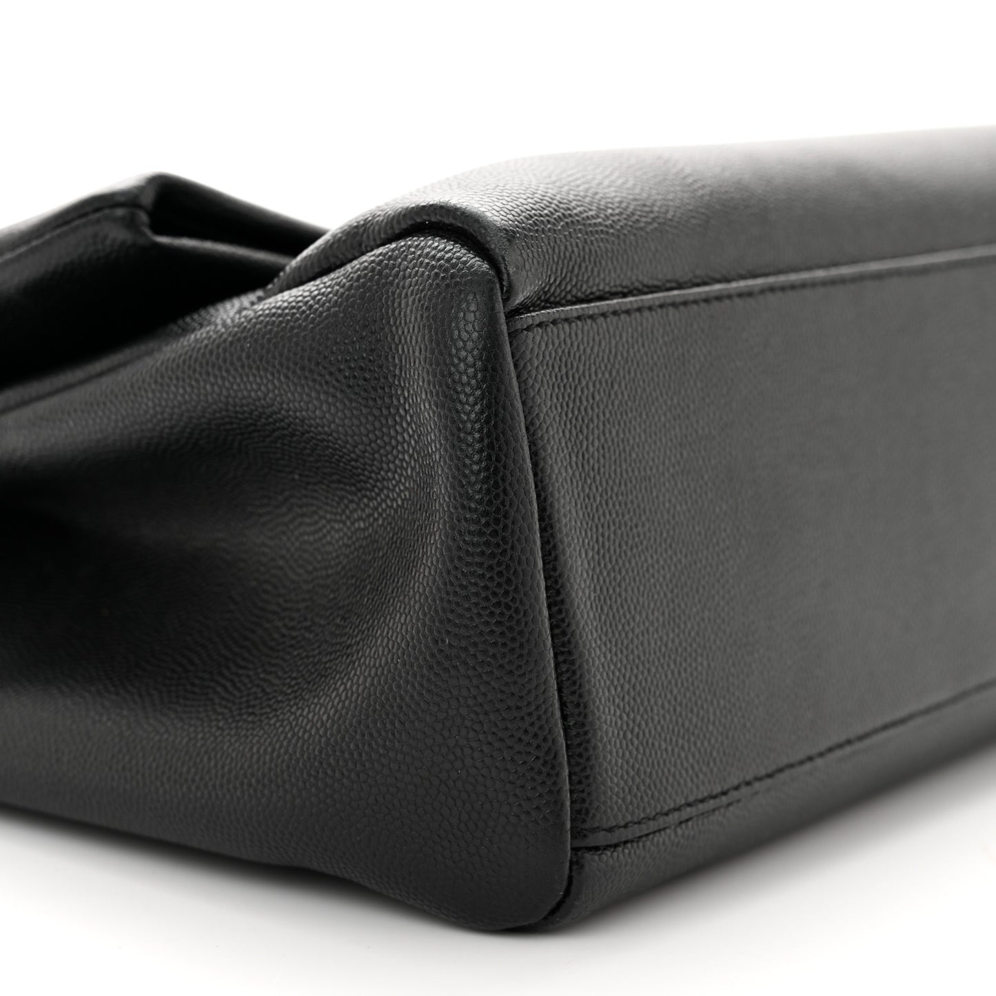 Grain De Poudre Monogram Toy West Hollywood Fold-Over Bag Black