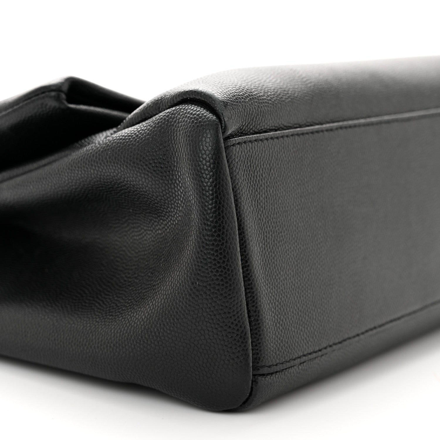 Saint Laurent Grain De Poudre Monogram Toy West Hollywood Fold-Over Bag Black 9 of 11