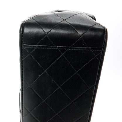 Chanel Lambskin Quilted XL Jumbo Single Flap Black 14 of 14