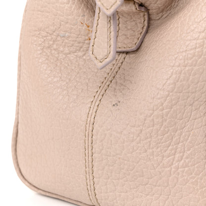 Fendi Pebbled Calfskin Small Chameleon Tote Cipria 12 of 13