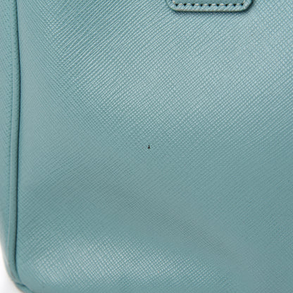 Prada Saffiano Small Galleria Double Zip Tote Anice 17 of 17
