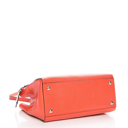 Fendi Vitello Elite Petite 2Jours Tote Papavero 5 of 9