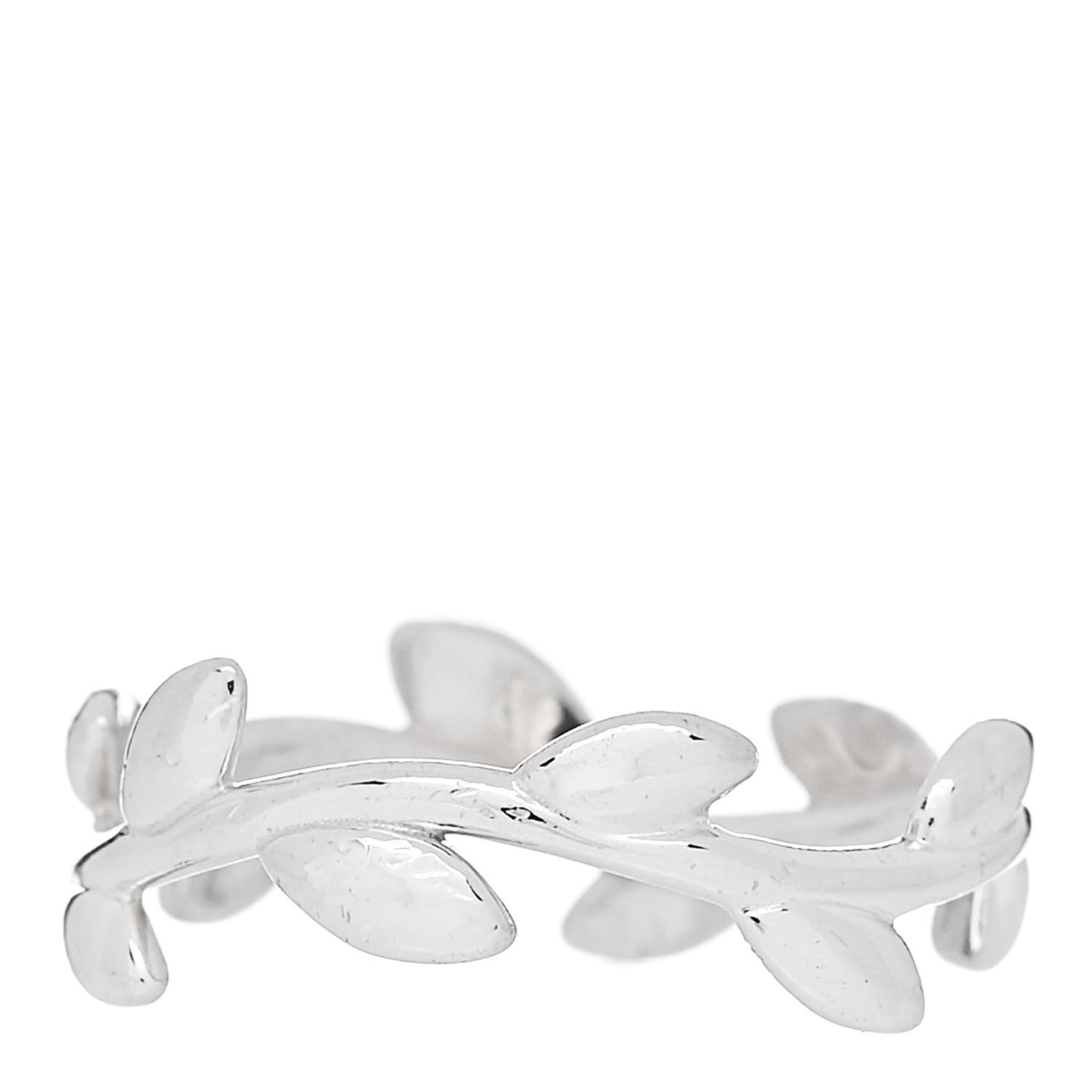 Sterling Silver Paloma Picasso Narrow Olive Leaf Band Ring 49 4.75