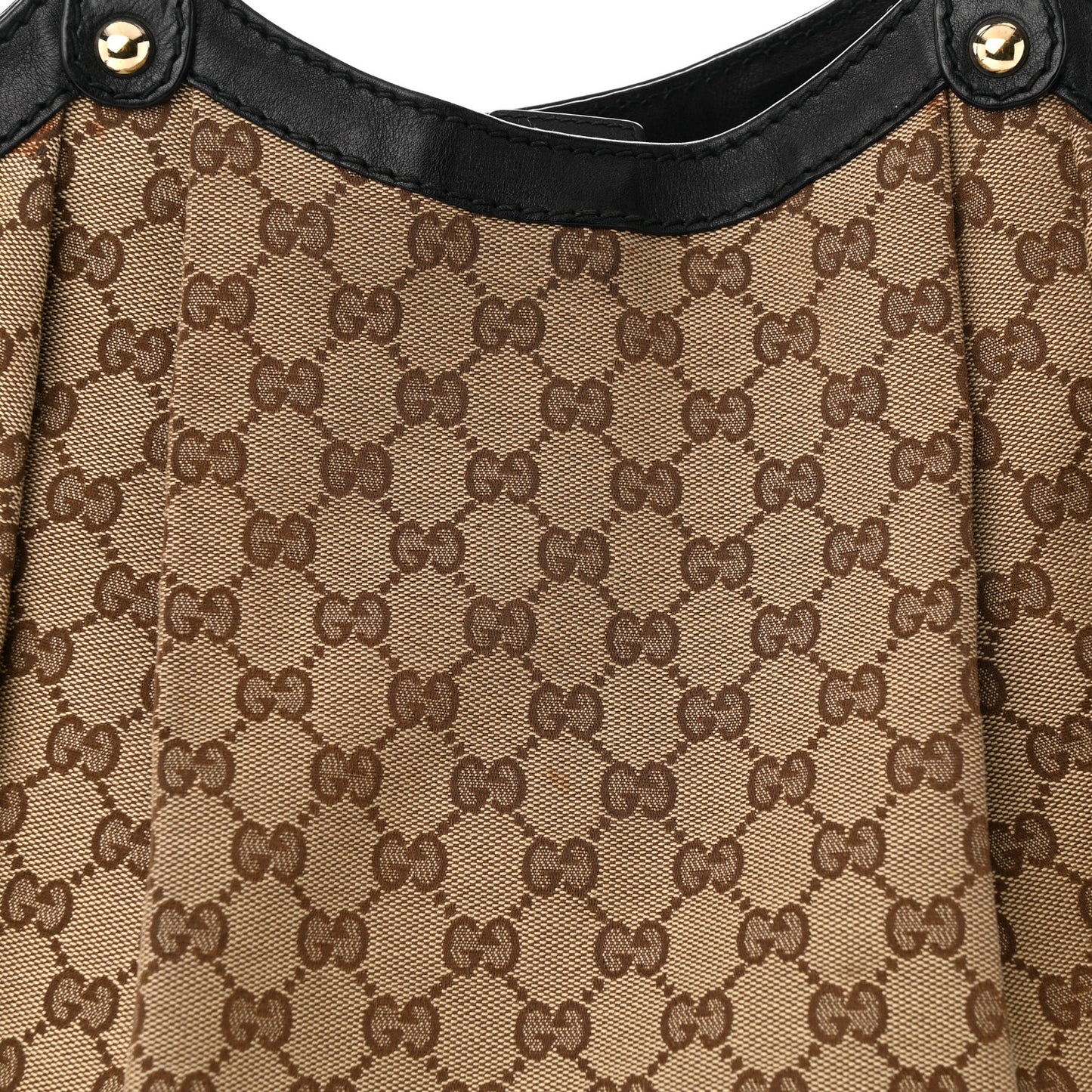 Monogram Large Sukey Tote Beige Ebony Black