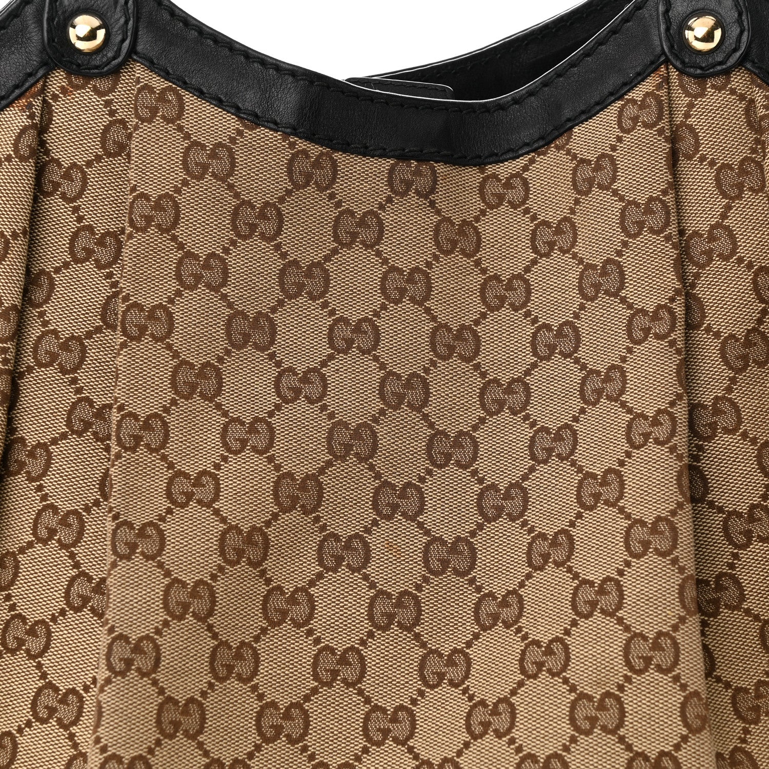 Gucci Monogram Large Sukey Tote Beige Ebony Black 8 of 11