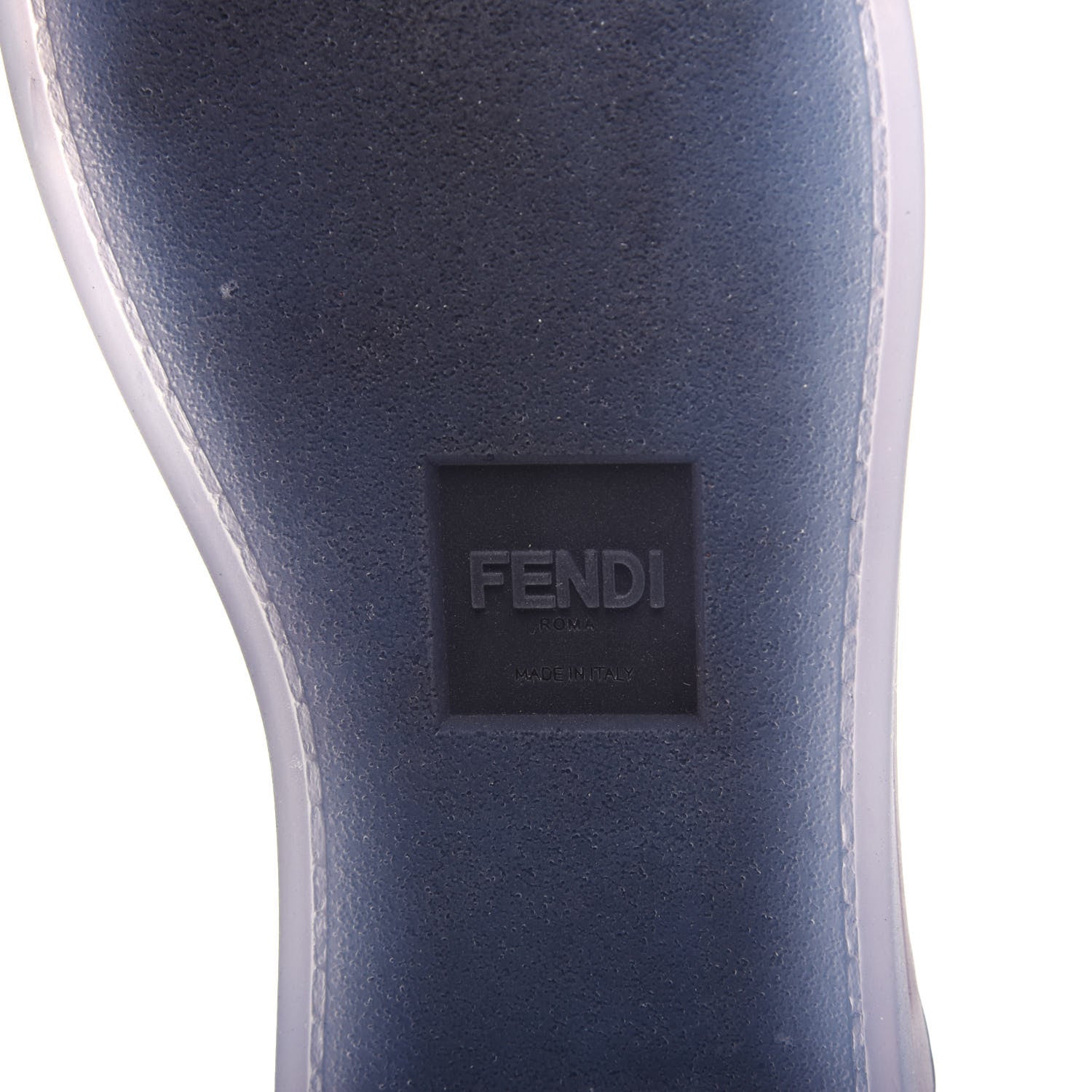 Fendi Corda FF Promenade Low Top Sneakers 37.5 Black 8 of 10