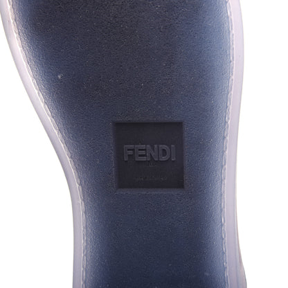 Fendi Corda FF Promenade Low Top Sneakers 37.5 Black 8 of 10