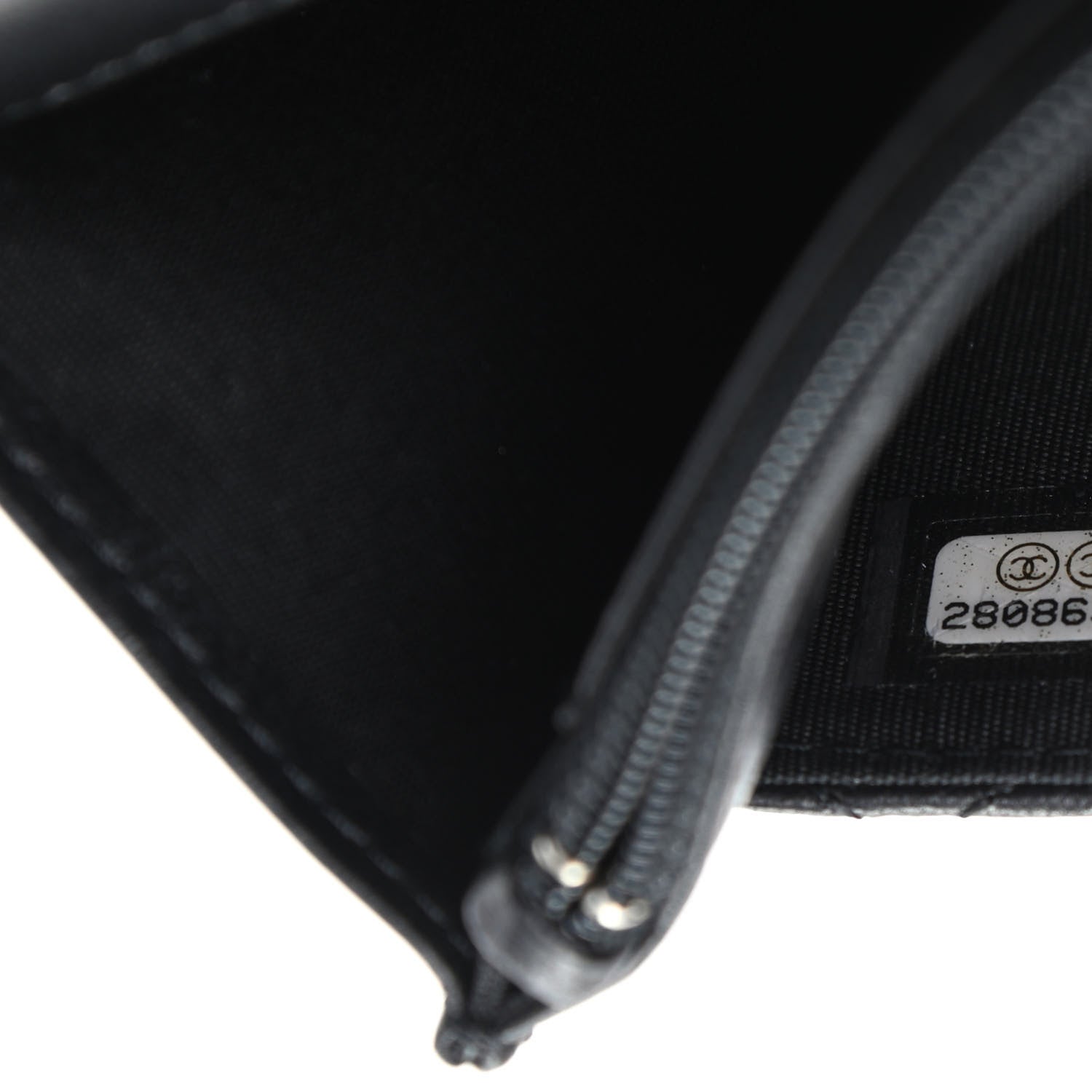 Chanel Lambskin Quilted Egyptian Amulet Wallet On Chain WOC Black 7 of 9