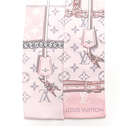 Louis Vuitton Silk Monogram Confidential Bandeau Light Pink 2 of 3