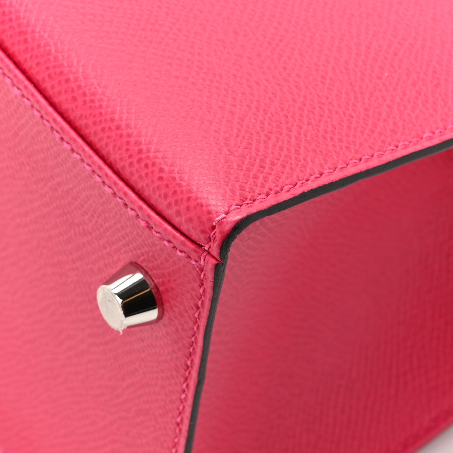 Hermes Epsom Verso Kelly Sellier 28 Framboise Prune 11 of 13