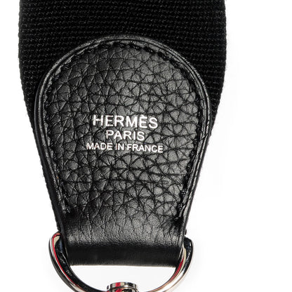 Hermes Taurillon Clemence Evelyne III PM Black 12 of 14