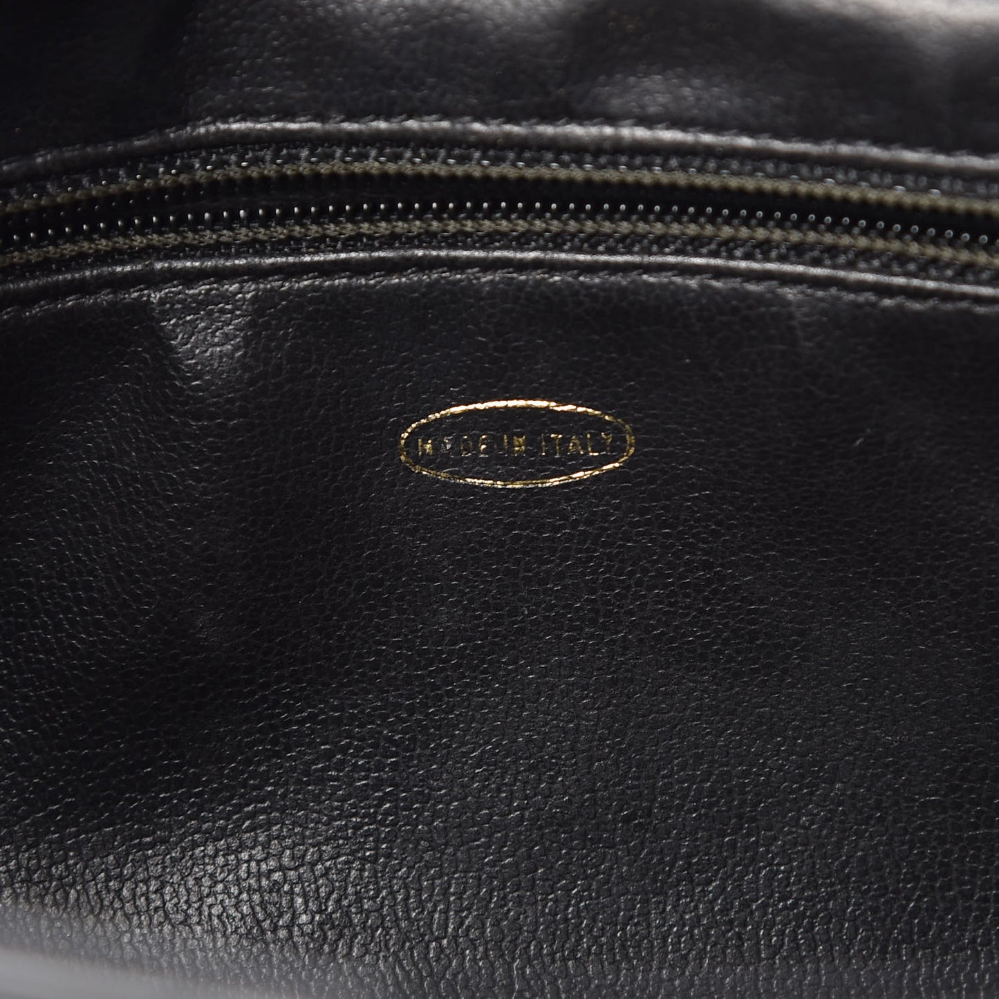 Lambskin Patent Quilted Shoulder Bag Black