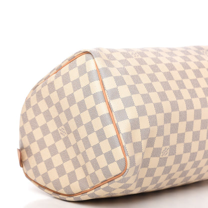 Louis Vuitton Damier Azur Speedy 35 6 of 10