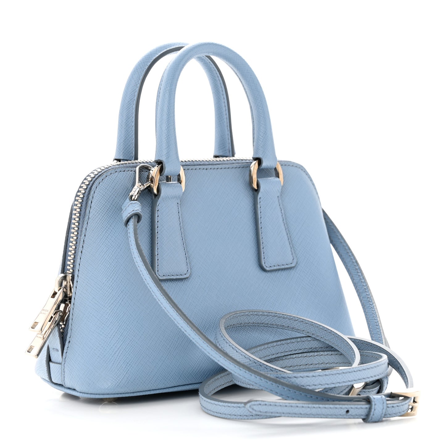 Saffiano Lux Mini Promenade Tote Astrale