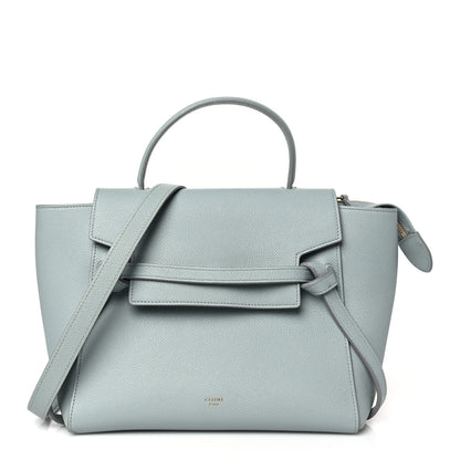 Celine Baby Grained Calfskin Micro Belt Bag Storm 1 of 9