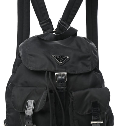 Prada Tessuto Nylon Vela Small Backpack Black 7 of 9