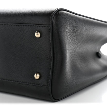 Chanel Grained Calfskin Small Neo Executive Shopper Tote Black 10 of 11