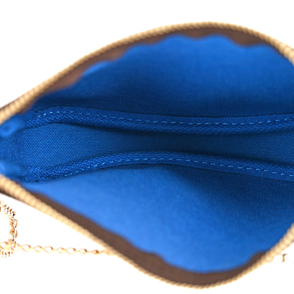 Louis Vuitton Monogram 2019 Christmas Animation Mini Venice Pochette Accessories Blue 5 of 8
