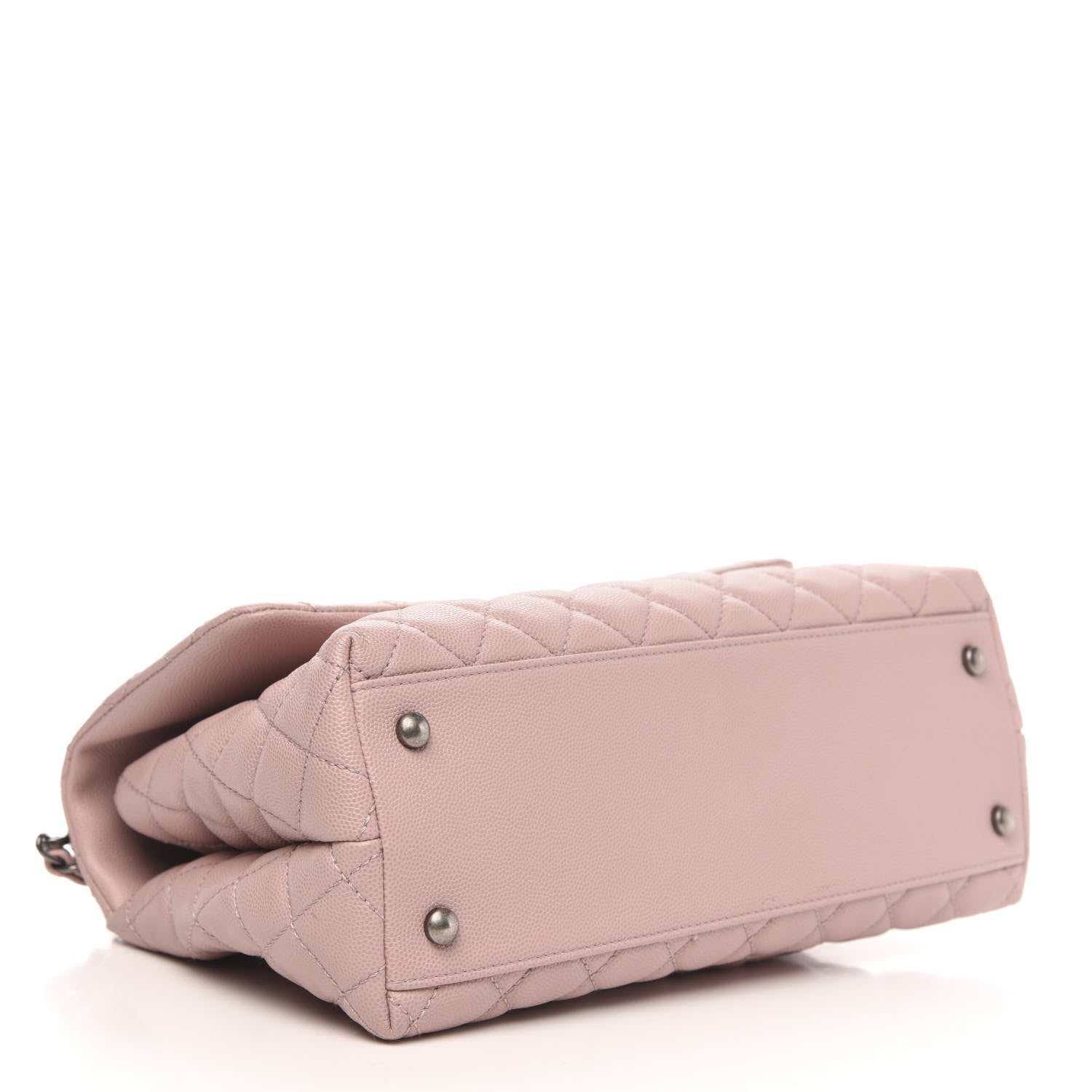 Chanel Caviar Quilted Small Coco Handle Flap Light Pink 4 of 10
