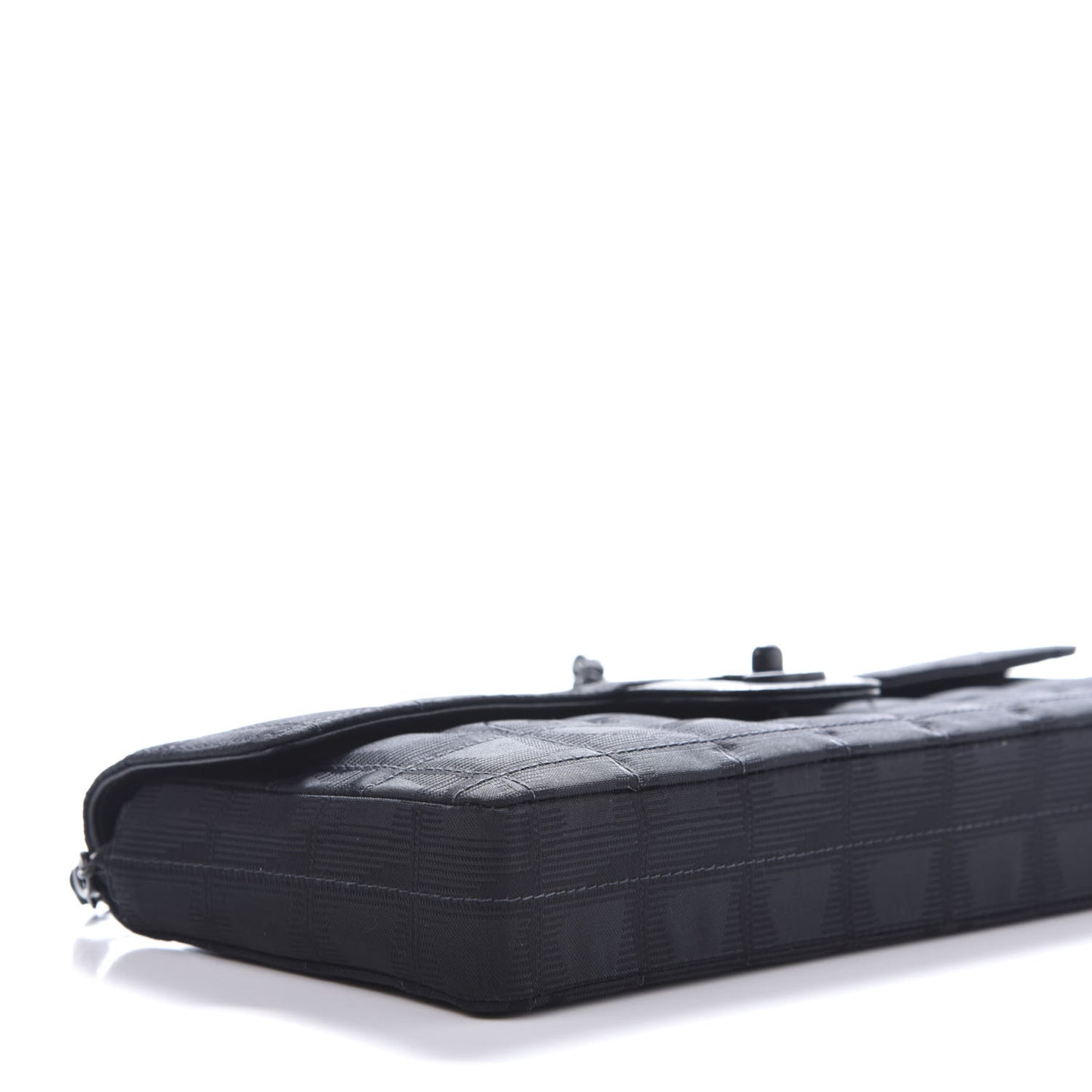 Nylon Travel East West Flap Black