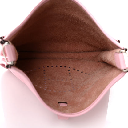 Hermes Taurillon Clemence Evelyne III PM Rose Sakura 5 of 9