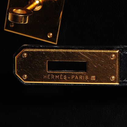 Hermes Box Kelly Retourne 28 Black 8 of 24
