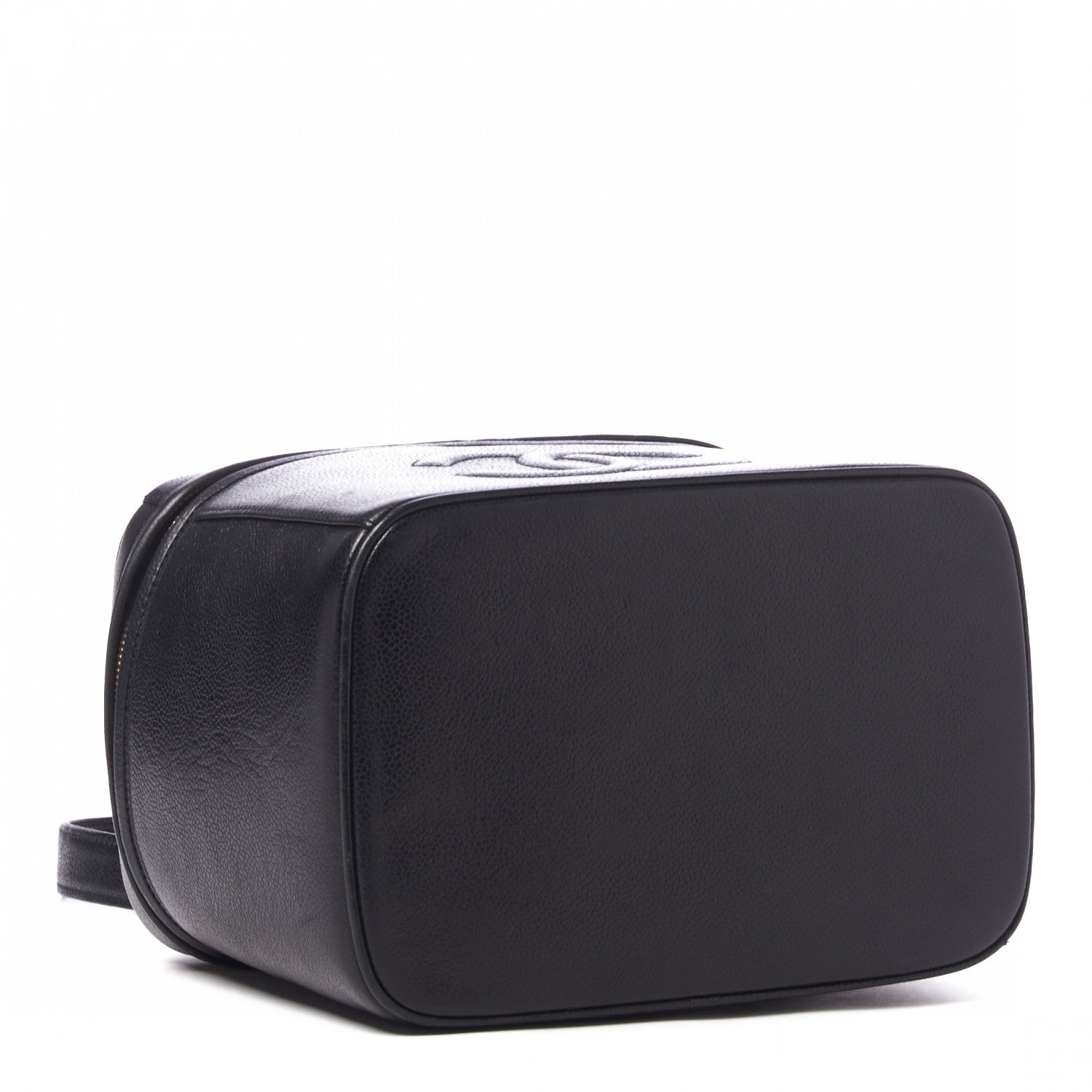 Chanel Caviar CC Vanity Train Case Black 3 of 10