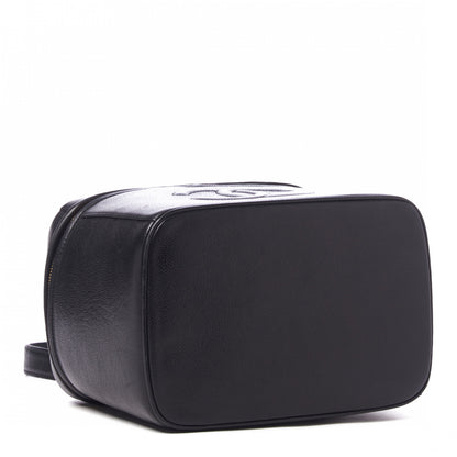 Chanel Caviar CC Vanity Train Case Black 3 of 10