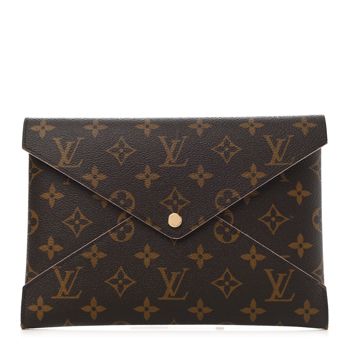 Monogram Large Kirigami Pochette Insert Rose Ballerine