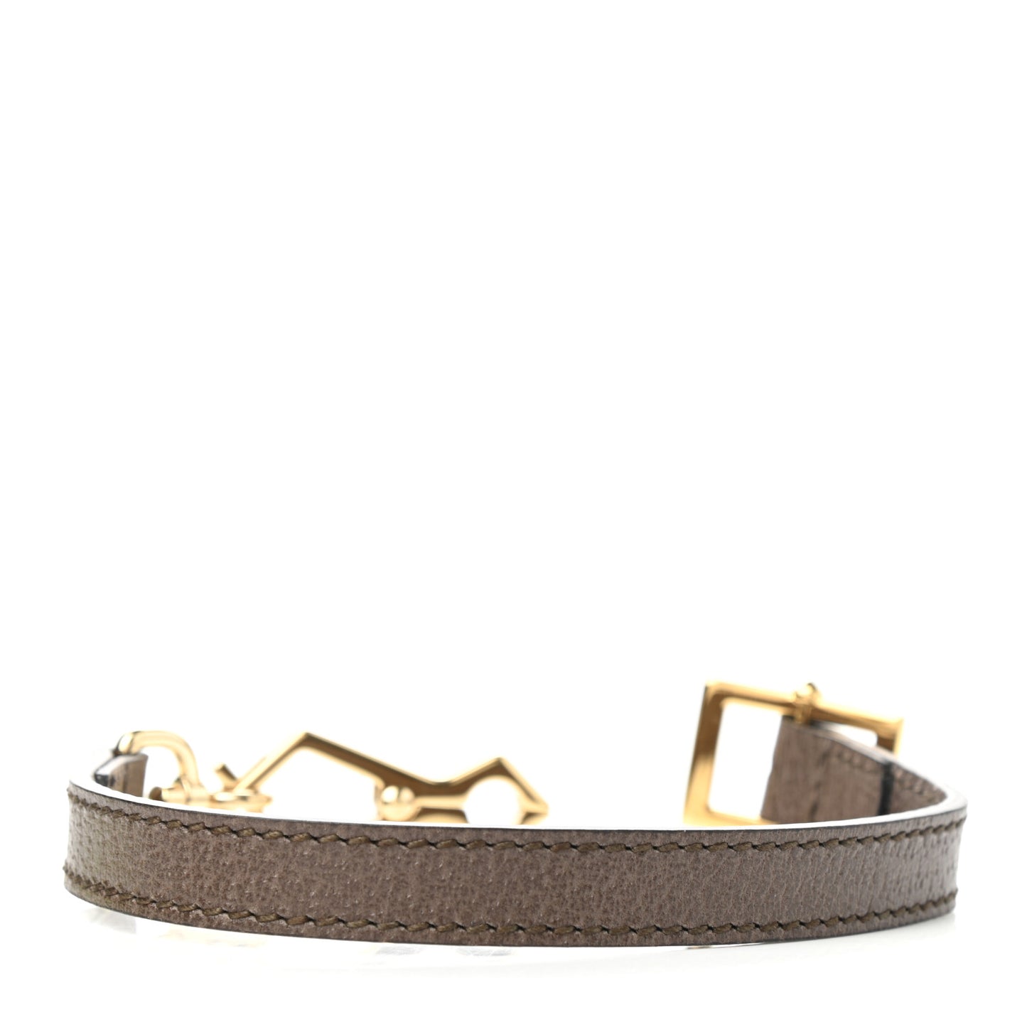 Calfskin 25mm Shoulder Strap Extender Brown