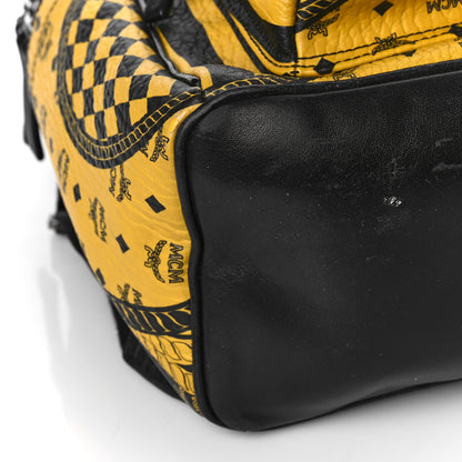 MCM Visetos Baroque Print Medium Stark Backpack Black Sahara 6 of 18