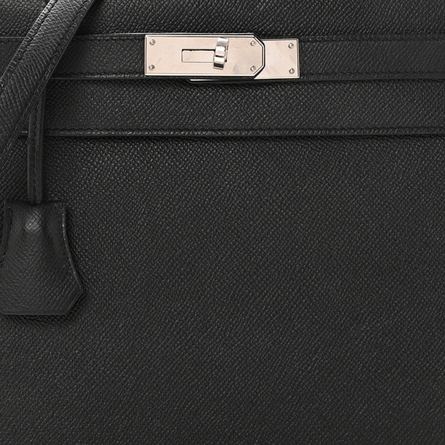 Hermes Epsom Kelly Sellier 28 Black 7 of 10