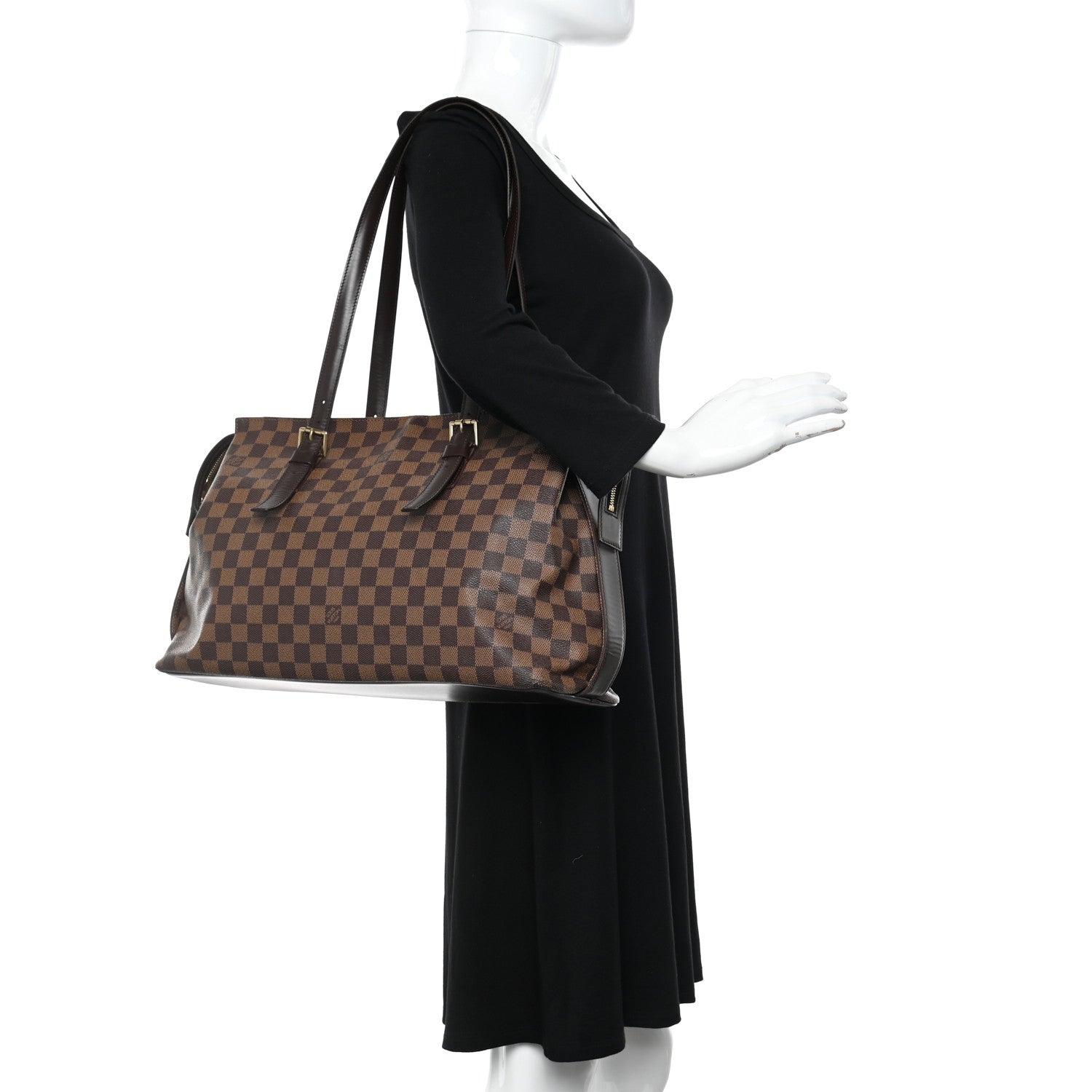 Louis Vuitton Damier Ebene Chelsea Tote 2 of 11