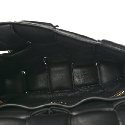 Bottega Veneta Nappa Maxi Intrecciato Padded Cassette Crossbody Bag Black 5 of 8