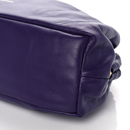 Mansur Gavriel Lambskin Cloud Clutch Viola 9 of 9