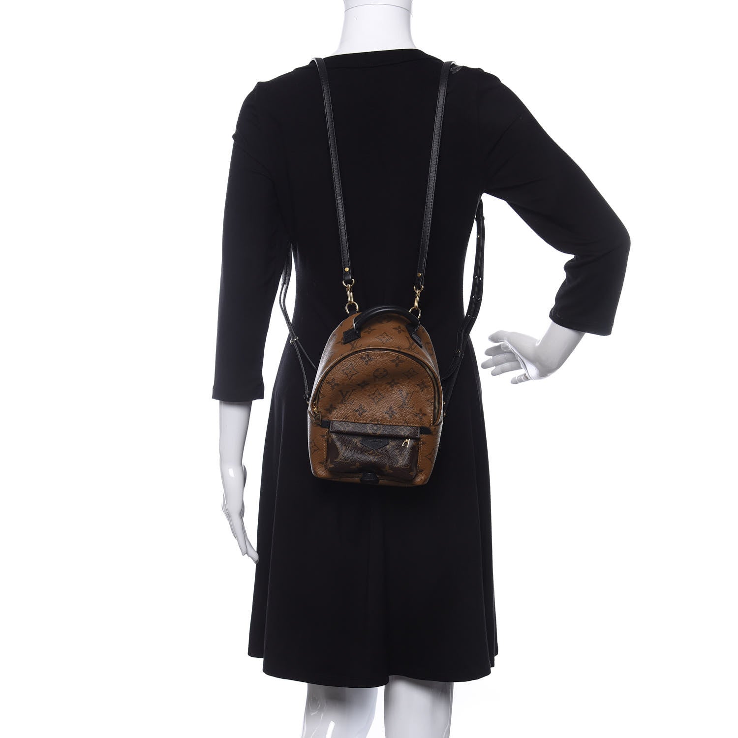 Louis Vuitton Reverse Monogram Palm Springs Backpack Mini 2 of 11