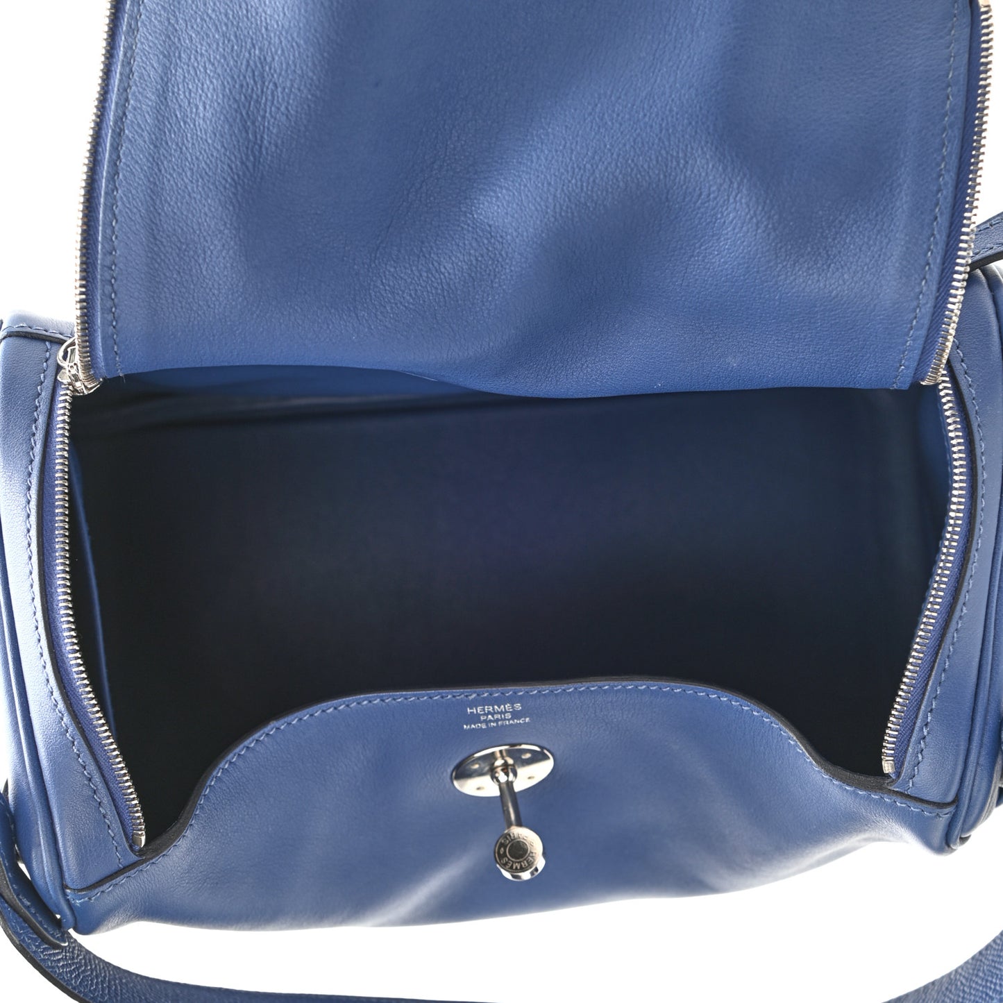 Swift Epsom Lindy 26 Tressage De Cuir Bleu Brighton Capucine Bleu Saphir