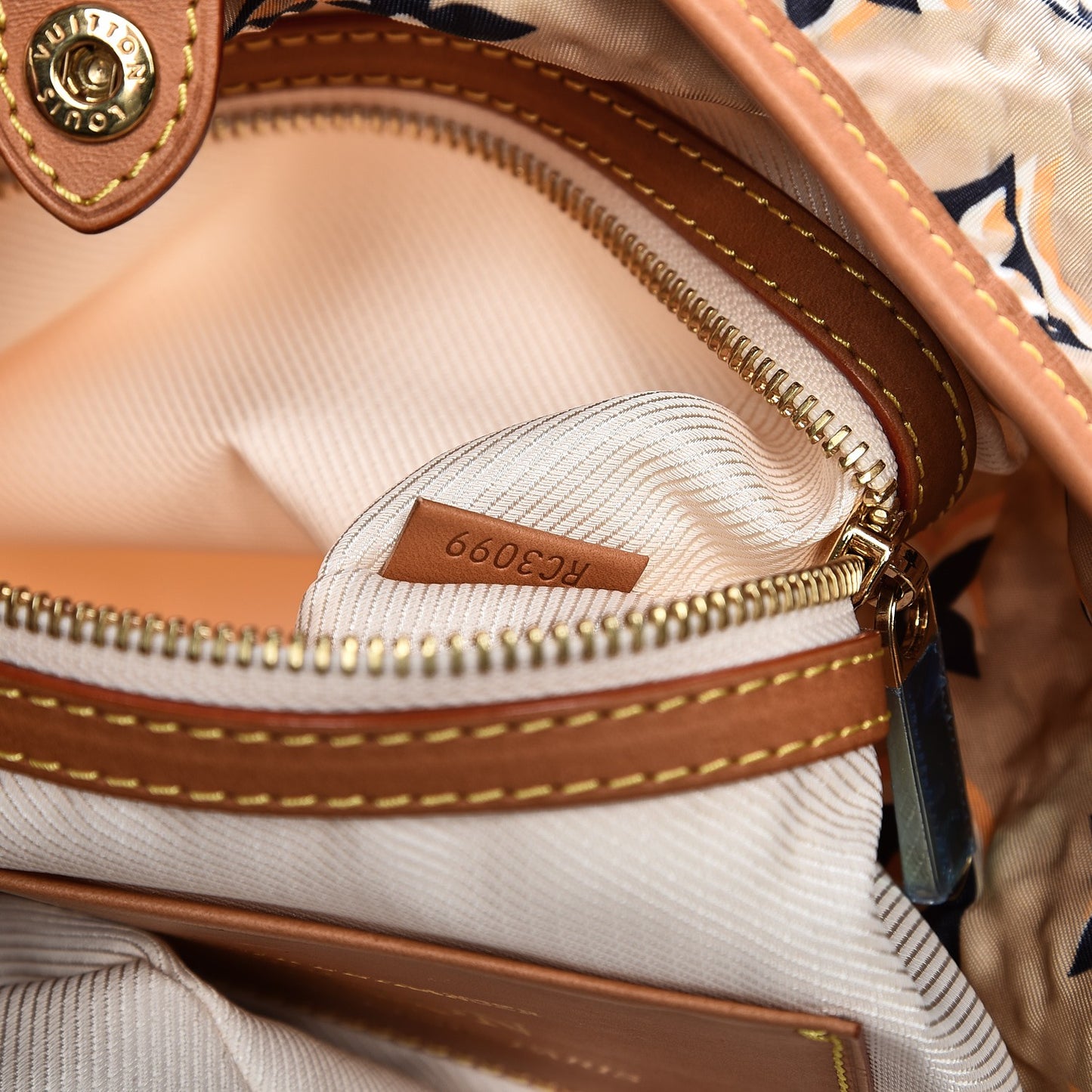 Canvas Monogram Cruise Bulles MM Natural