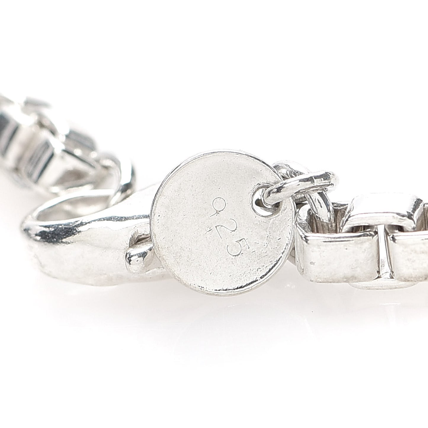 Sterling Silver 4mm Venetian Link Bracelet